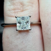 /public/photos/live/Princess Cut Moissanite Solitaire Tapered Shank Engagement Ring 969 (5).webp